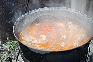 Mutton soup with lamb