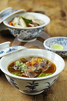 Mutton soup, or soup kambing