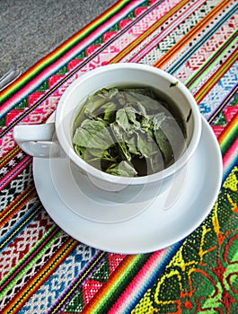 MuÃÂ±a peruvian mint tea photo