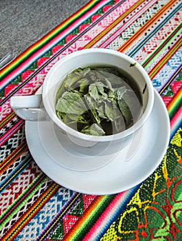 MuÃÂ±a peruvian mint tea