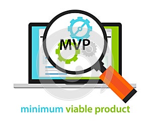 MVP minimum viable product start-up working gear software