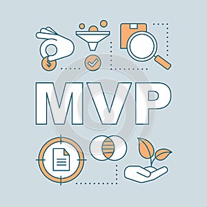 MVP word concepts banner