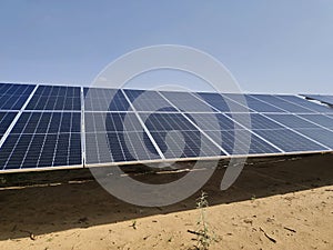 230 MW solar plant in rajasthan India photo