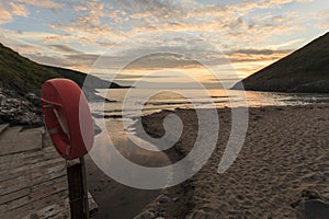 Mwnt beach