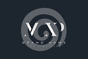 MXP abstract letter logo design