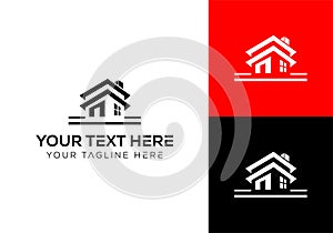 Brand New Real Estate, Construction Logo Design. Real Estate Logo Design. Modern Real Estate Logo