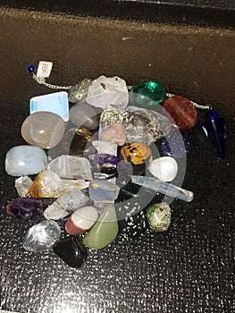 My crystal collection metaphysics spirituality love