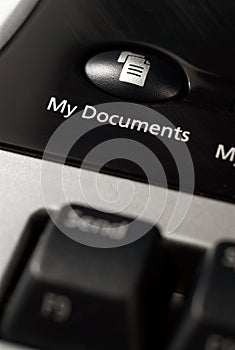 My documents keyboard shortcut button.