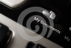 My documents keyboard shortcut button.
