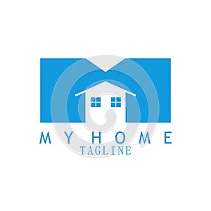 My home logo for real estate