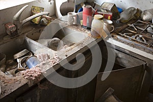 My Kitchen after Katrina, New Orlean, La, photo