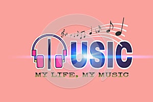 My life, my music logo