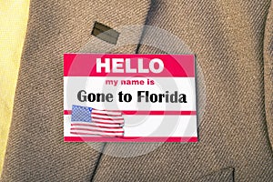 My Name is Gone to Florida