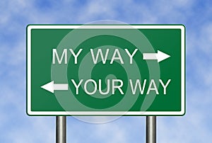 My Way Your Way