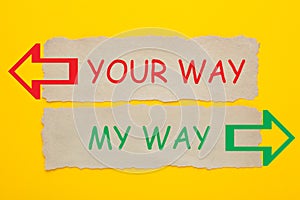 My Way Your Way photo