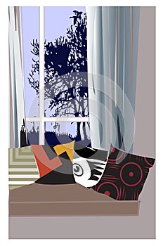 Through my window pane