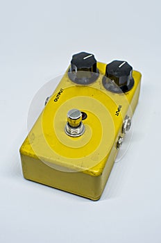 My yellow stompbox