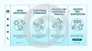 Myalgic encephalomyelitis causes onboarding vector template