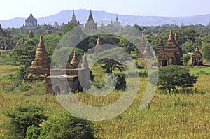 Myanmar; bagan panorama photo
