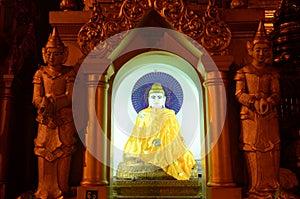 Myanmar Buddha image photo