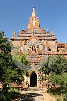 Myanmar (Burma), Bagan, Sulamani Pahto temple
