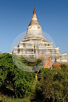 Myanmar (Burma), Shwesandaw Paya Temple in Bagan