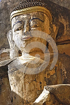 Myanmar, Inle Lake: Buddha sculpture photo