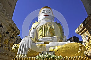 Myanmar, Inle Lake: Buddha sculpture photo