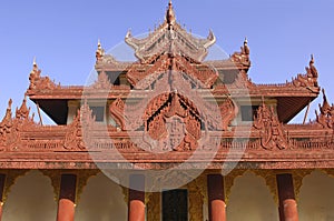 Myanmar, Mandalay: Pagoda