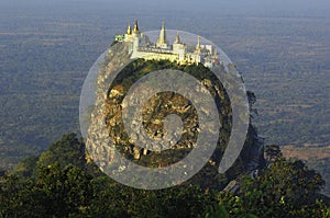 Myanmar, Mount Popa photo