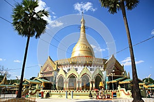 Myanmar pagoda in Yangon
