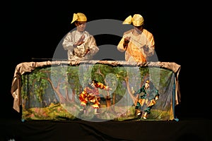 Myanmar puppet