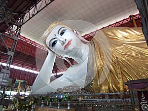 Myanmar's Reclining Buddha