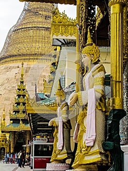 Myanmar temples and statutes