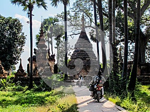 Myanmar temples and statutes