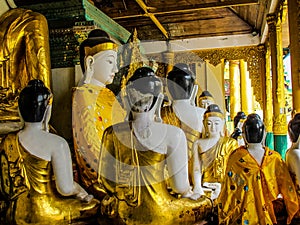 Myanmar temples and statutes