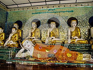 Myanmar temples and statutes