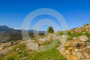 Mycenae City, Peloponese, Greece