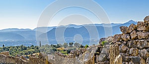 Mycenae City, Peloponese, Greece