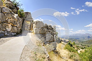 Mycenae gate, Greece