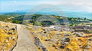 Mycenae, near Mikines in Greece