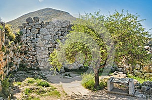 Mycenae in Peloponnese Greece,Argolis