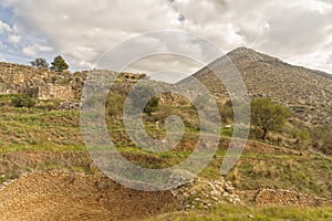 Mycenae Ruins, Peloponnes, Greece