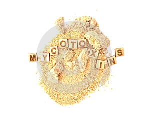 Mycotoxins in poultry Feed clumped chicken feed, moisture, moldy feed