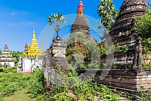 A Myint ruins city Monywa Myanmar