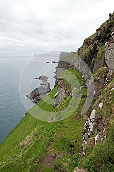 Mykines island, Faroe island