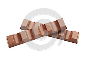 Mykolaiv, Ukraine - July 28, 2023: Bars Of Kinder Chocolate isolated on white background