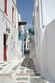 Mykonos Backstreet. photo