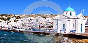 Mykonos harbor