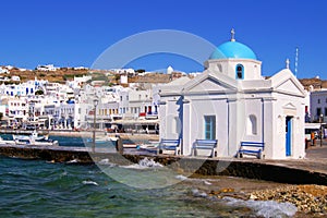 Mykonos harbor